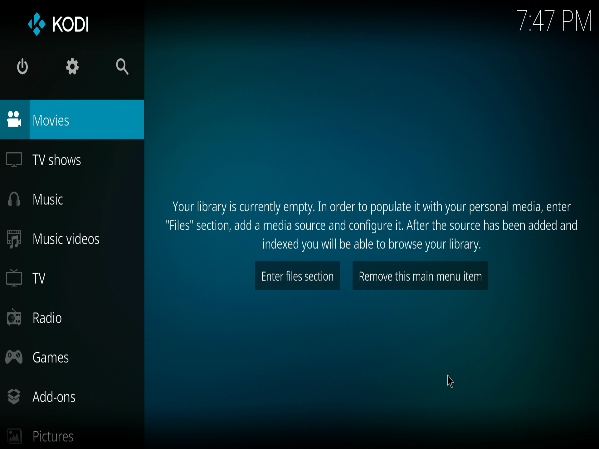 Latest Kodi running on G-Box Q